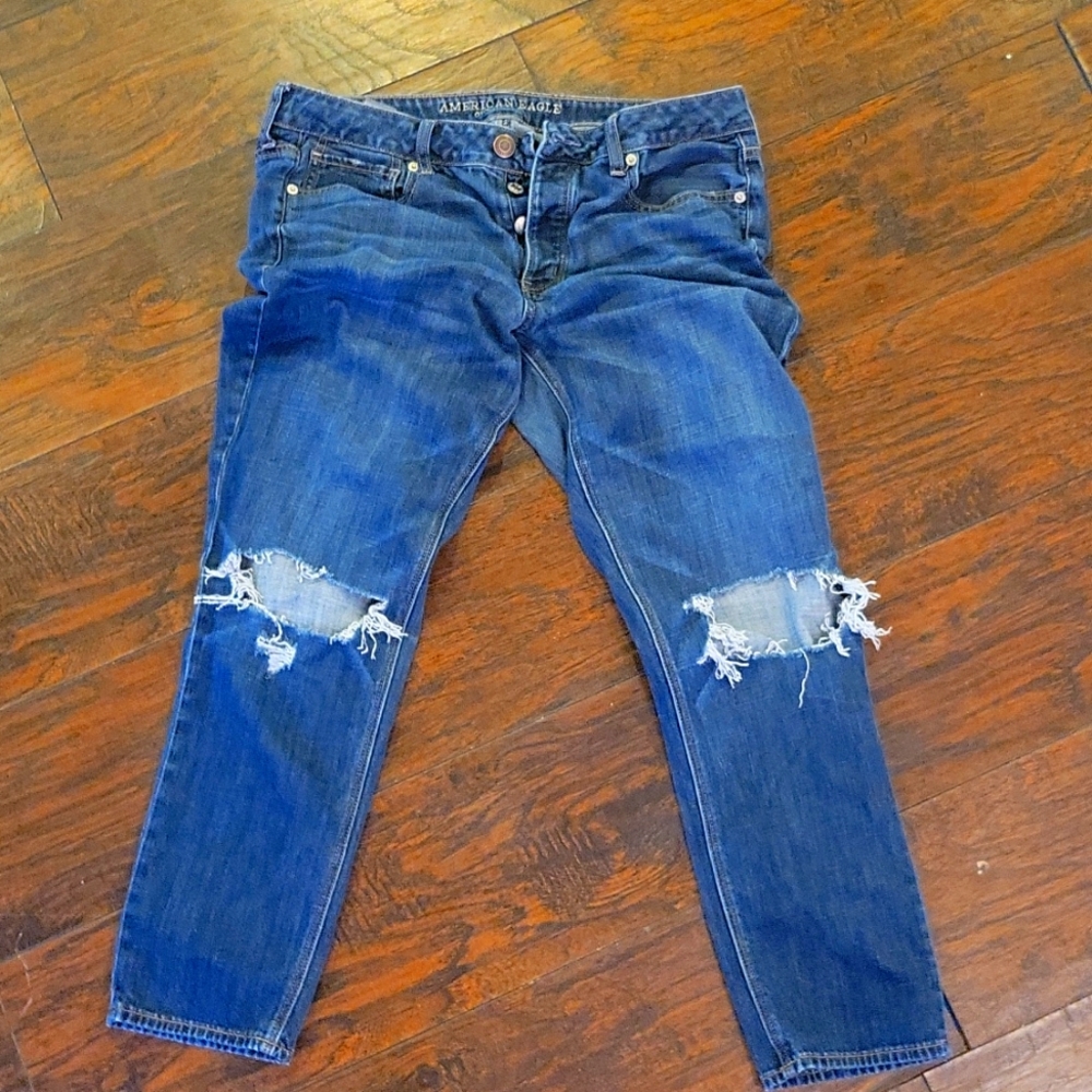 American Eagle Tom girl Jeans 12R